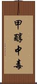 甲醇中毒 Scroll