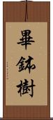 畢鉢樹 Scroll