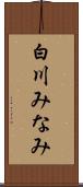 白川みなみ Scroll