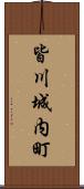 皆川城内町 Scroll