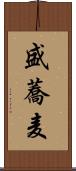 盛蕎麦 Scroll