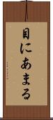 目にあまる Scroll