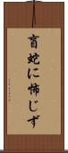 盲蛇に怖じず Scroll
