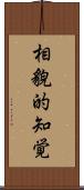 相貌的知覚 Scroll