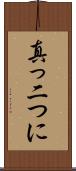 真っ二つに Scroll