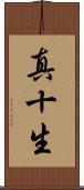 真十生 Scroll