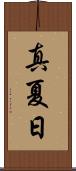 真夏日 Scroll