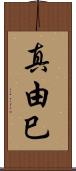 真由巳 Scroll