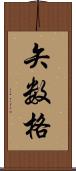 矢数格 Scroll