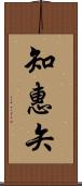 知惠矢 Scroll