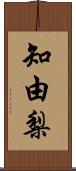 知由梨 Scroll