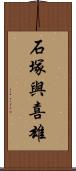 石塚與喜雄 Scroll