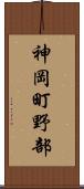 神岡町野部 Scroll