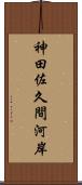 神田佐久間河岸 Scroll