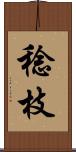 稔枝 Scroll