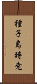 種子島時尭 Scroll