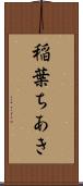 稲葉ちあき Scroll