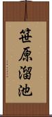 笹原溜池 Scroll