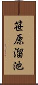 笹原溜池 Scroll