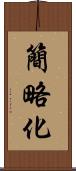 簡略化 Scroll