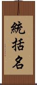 統括名 Scroll
