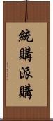 統購派購 Scroll