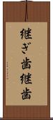 継ぎ歯 Scroll