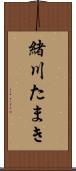 緒川たまき Scroll