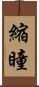 縮瞳 Scroll