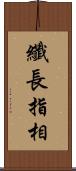 纖長指相 Scroll