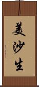 美沙生 Scroll