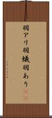 羽アリ Scroll