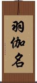 羽伽名 Scroll