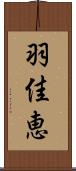 羽佳恵 Scroll