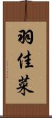 羽佳菜 Scroll