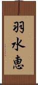 羽水恵 Scroll