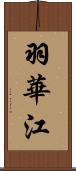 羽華江 Scroll