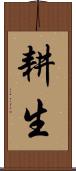 耕生 Scroll