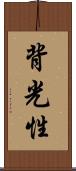 背光性 Scroll