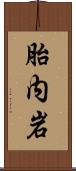 胎内岩 Scroll