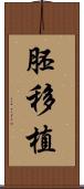 胚移植 Scroll