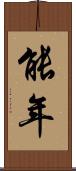 能年 Scroll
