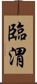 臨渭 Scroll