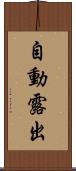 自動露出 Scroll