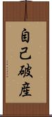 自己破産 Scroll