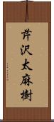 芹沢太麻樹 Scroll