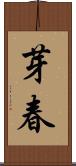 芽春 Scroll