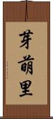 芽萌里 Scroll