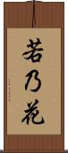 若乃花 Scroll