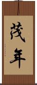 茂年 Scroll